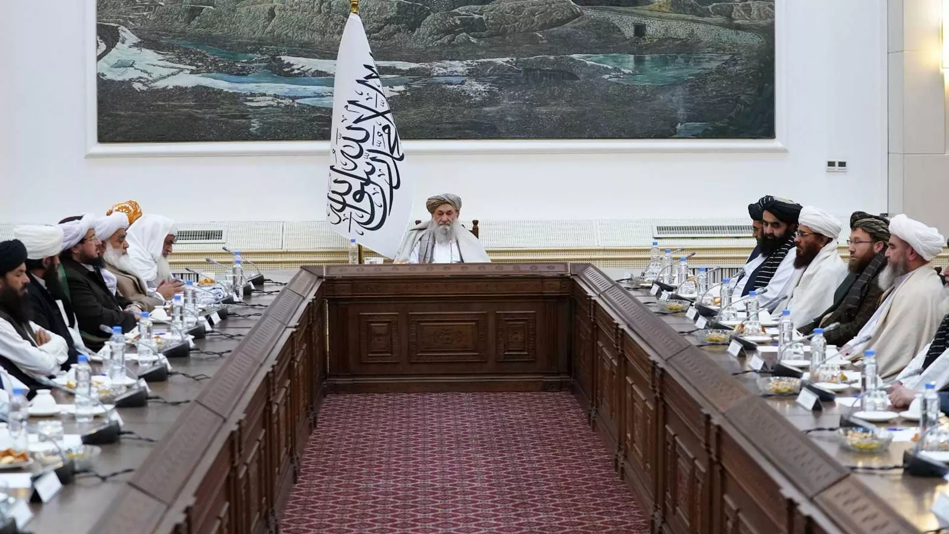 مولانا فضلالرحمن در دیدار با ملاحسن: هدف سفر ما از بین بردن تنش ها میان گروه طالبان و پاکستان است مولانا فضلالرحمن در دیدار با ملاحسن: هدف سفر ما از بین بردن تنش ها میان گروه طالبان و پاکستان است - اسپوتنیک افغانستان , 1920, 08.01.2024