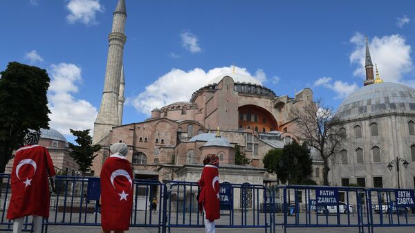 Собор Святой Софии в Стамбуле снова стал мечетью - اسپوتنیک افغانستان  