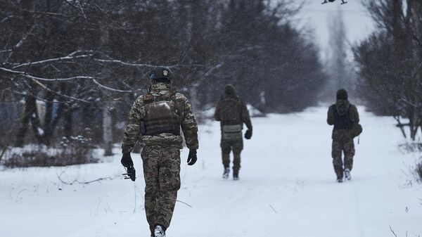 Украинские солдаты  - اسپوتنیک افغانستان  