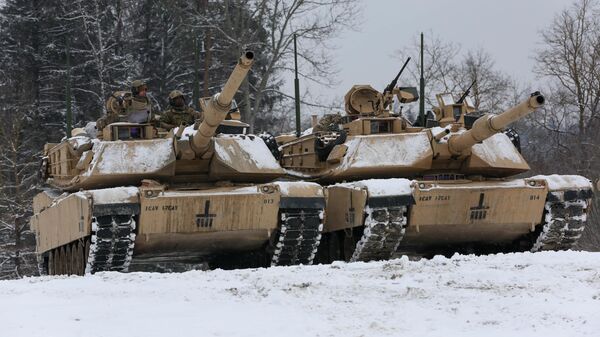 Американские танки M1 Abrams - اسپوتنیک افغانستان  