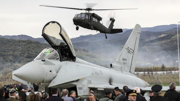 Открытие первой авиабазы НАТО на Западных Балканах в Албании - اسپوتنیک افغانستان  