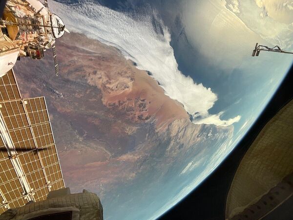 تصویر فضایی از مدار زمین - اسپوتنیک افغانستان  