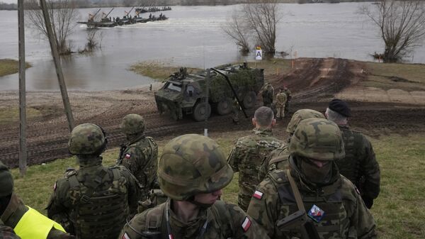 Армии разных стран на военных учениях НАТО Steadfast Defender-24 в Польше - اسپوتنیک افغانستان  