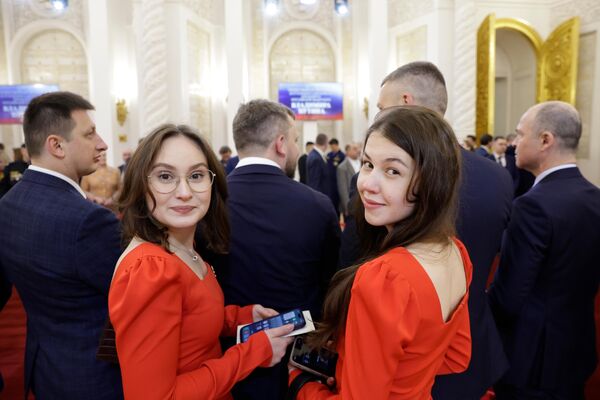 مراسم تحلیف ولادیمیر پوتین، رئیس جمهور منتخب روسیه روز 7 ماه می سال 2024 میلادی در کاخ کرملین برگزار شد. - اسپوتنیک افغانستان  