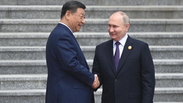 Президент РФ Владимир Путин прибыл в Китай с официальным визитом  - اسپوتنیک افغانستان  