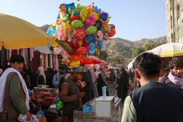 جشن عید قربان در فیض آباد بدخشان. - اسپوتنیک افغانستان  