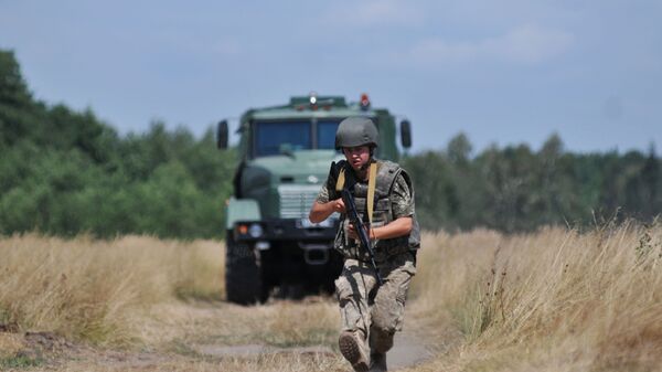 Учения пограничных войск Украины - اسپوتنیک افغانستان  