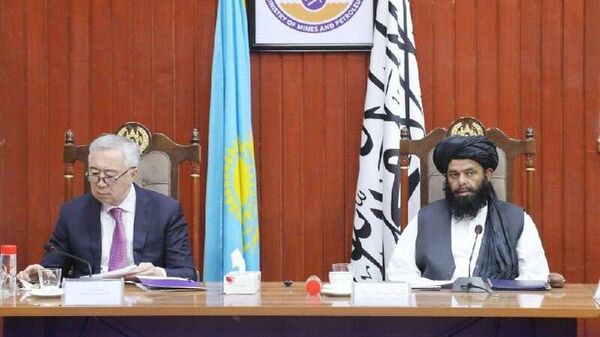 سرپرست وزارت معادن و پترولیم طالبان با معاون نخست وزیر قزاقستان دیدار کرد - اسپوتنیک افغانستان  