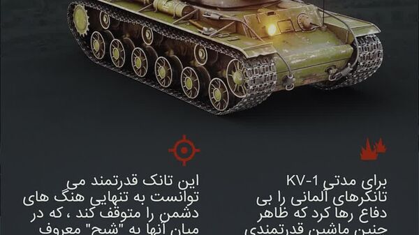 جنگ افزارهای پیروزی: تانک سنگین کا وی-1 - اسپوتنیک افغانستان  