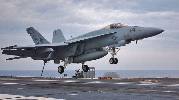 ادعای حوثی ها برای انهدام جنگنده F-18 آمریکایی - اسپوتنیک افغانستان  