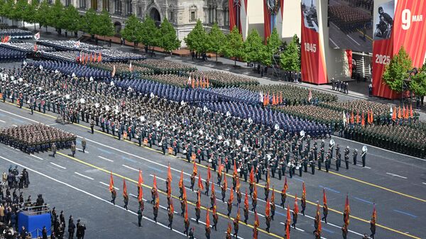 Москва. Военный парад, посвященный 80-летию Победы в Великой Отечественной войне - اسپوتنیک افغانستان  