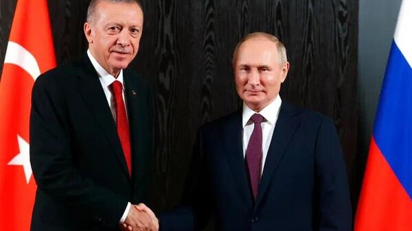 وقت دقیق گفت و گوی برنامه‌ریزی شده اردوغان و پوتین درباره ای مسئله اوکراین هنوز مشخص نیست - اسپوتنیک افغانستان  
