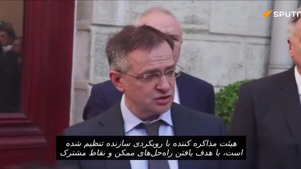 مدینسکی گفت که هیئت روسی مذاکرات استانبول را ادامه روند صلحی می‌داند که در سال ۲۰۲۲ متوقف شد - اسپوتنیک افغانستان  