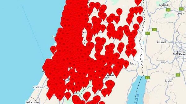 آژیرهای حمله هوایی در بیشتر مناطق اراضی اشغالی به صدا درآمد - اسپوتنیک افغانستان  
