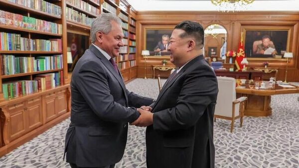 شویگو به دستور پوتین وارد پیونگ یانگ شد - اسپوتنیک افغانستان  