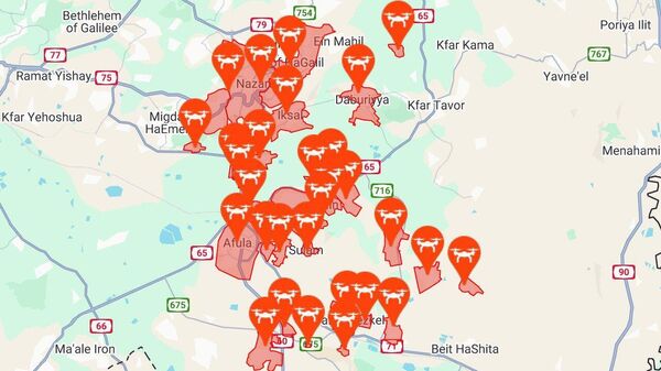 زنگ هشدار نفوذ پهپادهای انتحاری از مرز اردن تا عفوله در اسرائیل به صدا درآمد - اسپوتنیک افغانستان  
