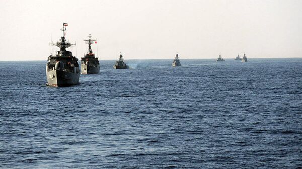 Корабли ВМС Ирана в Ормузском проливе  - اسپوتنیک افغانستان  