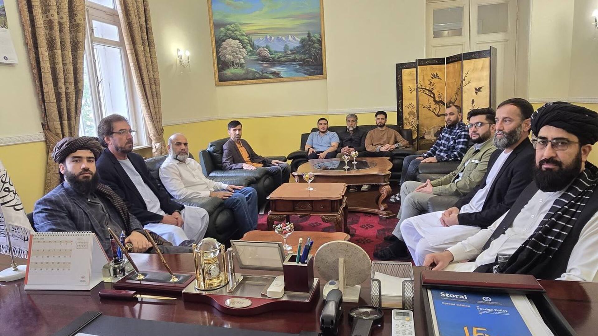 آغاز به کار سفیر جدید حکومت کنونی افغانستان در روسیه آغاز به کار سفیر جدید حکومت کنونی افغانستان در روسیه - اسپوتنیک افغانستان , 1920, 02.07.2025