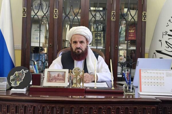 آغاز به کار سفیر جدید حکومت کنونی افغانستان در روسیه آغاز به کار سفیر جدید حکومت کنونی افغانستان در روسیه - اسپوتنیک افغانستان
