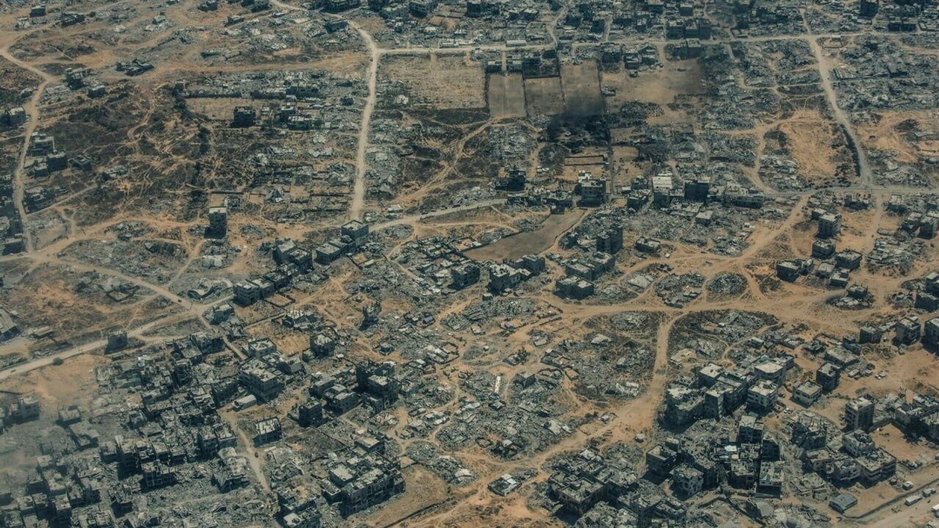 حجم گسترده ویرانی در شمال نوار غزه حجم گسترده ویرانی در شمال نوار غزه - اسپوتنیک افغانستان , 1920, 06.08.2025
