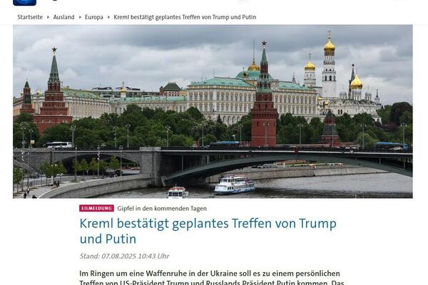 خبر ملاقات پوتین و ترامپ تیتر اول رسانه های جهانی - اسپوتنیک افغانستان  