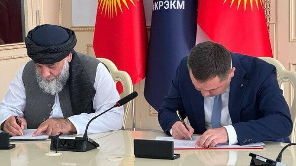 وزیر صنعت افغانستان در قرقیزستان: امضای دو سند مهم بازرگانی و مشارکت در ساختار اقتصادی - اسپوتنیک افغانستان  