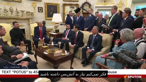 «نه آتش‌بس، بلکه صلح بلندمدت» - ترامپ درباره حل و فصل مناقشه اوکراین - اسپوتنیک افغانستان  