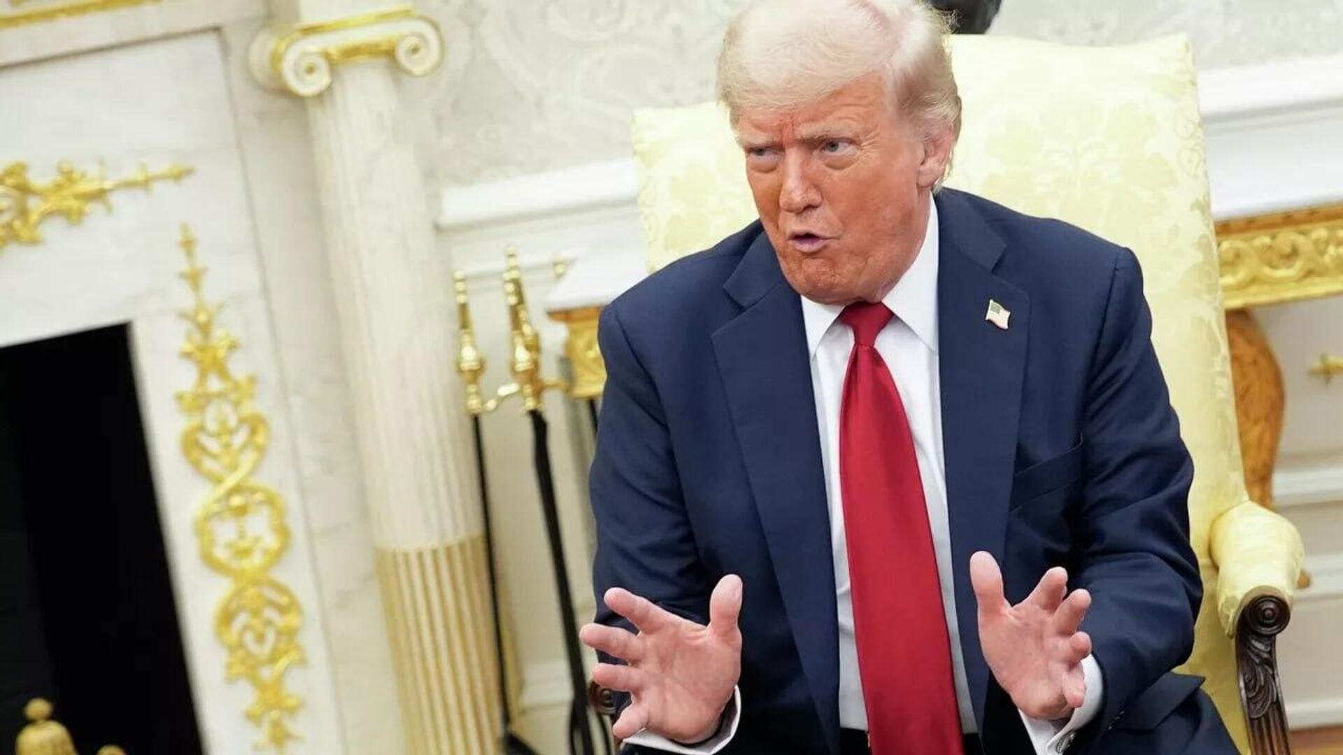 ترامپ گفت آمریکا قویترین ارتش و بهترین سلاحهای جهان را دارد ترامپ گفت آمریکا قویترین ارتش و بهترین سلاحهای جهان را دارد - اسپوتنیک افغانستان , 1920, 06.09.2025