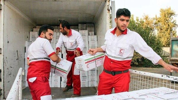 کمک بشردوستانه ایران برای زلزله‌زدگان در افغانستان - اسپوتنیک افغانستان  