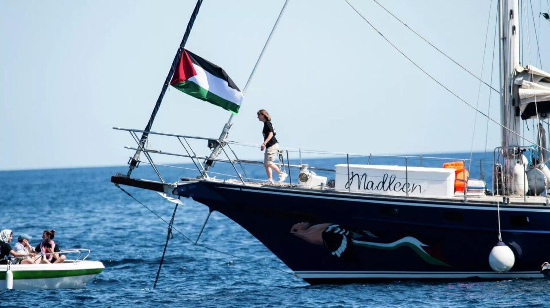 حمله پهپادی به یکی از کشتی‌های ناوگان گرتا تونبرگ، فعال اقلیمی - اسپوتنیک افغانستان  , 1920, 09.09.2025