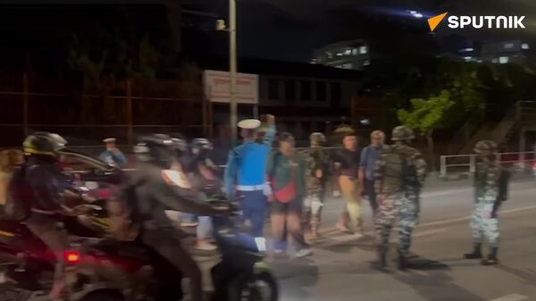 خبرنگار اسپوتنیک هند در نپال تصاویری از وضعیت فعلی خیابان‌های این کشور را به اشتراک ‌گذاشت - اسپوتنیک افغانستان  