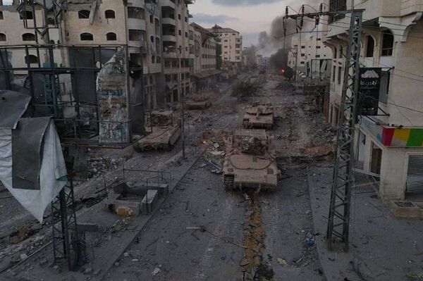 تانک های اسرائیلی وارد مرکز شهر غزه شدند - اسپوتنیک افغانستان  