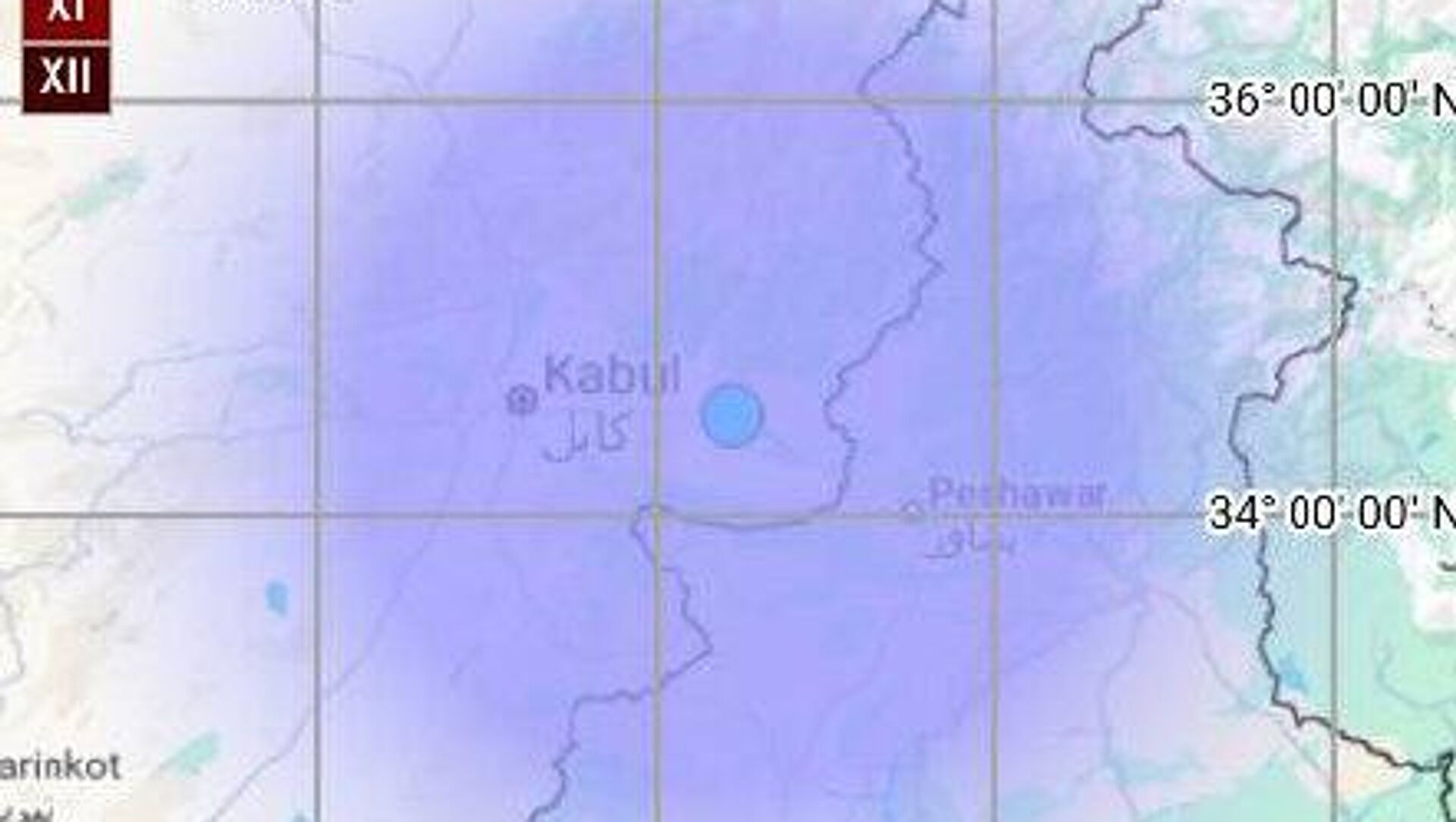 زمینلرزهای به بزرگی 4 زمینلرزهای به بزرگی 4 - اسپوتنیک افغانستان , 1920, 23.09.2025