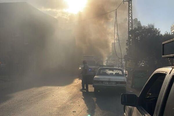 پهپاد اسرائیلی موتری را در شهر کفره در جنوب لبنان هدف قرار داد پهپاد اسرائیلی موتری را در شهر کفره در جنوب لبنان هدف قرار داد - اسپوتنیک افغانستان