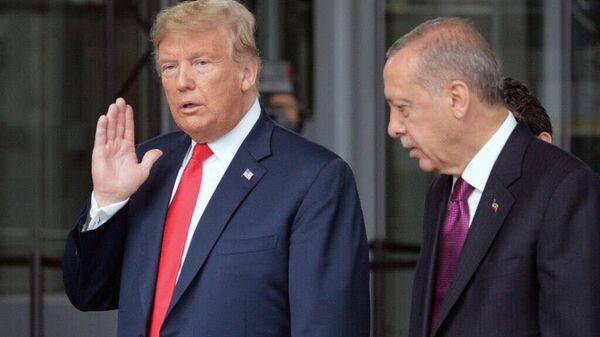 گفت و گوی تیلیفونی ترامپ و اردوغان درباره ای غزه - اسپوتنیک افغانستان  