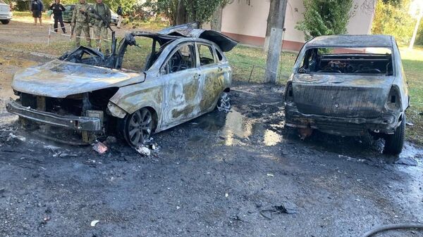 انفجار پهپاد در بلگورود به خودروها و یک ساختمان زیان رساند - اسپوتنیک افغانستان  