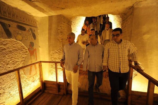 بازگشایی مقبره فرعون آمنوهوتپ سوم پس از 20 سال مرمت در مصر - اسپوتنیک افغانستان  