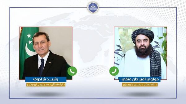 تأکید امارات اسلامی افغانستان و ترکمنستان بر تسریع اجرای پروژه تاپی - اسپوتنیک افغانستان  