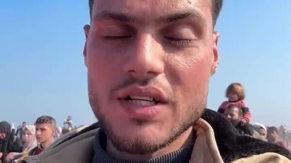 بازگشت فلسطینی‌ها به شهر غزه - اسپوتنیک افغانستان  