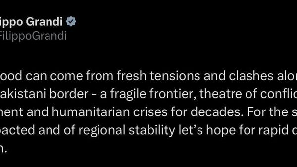 کمیسر عالی سازمان ملل در امور پناهندگان خواستار کاهش سریع تنش‌ها مرزی میان افغانستان و پاکستان شد - اسپوتنیک افغانستان  