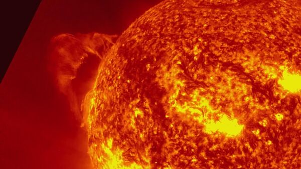 دانشمندان روسیه بزرگترین فوران خورشیدی تاریخ را ثبت کردند - اسپوتنیک افغانستان  