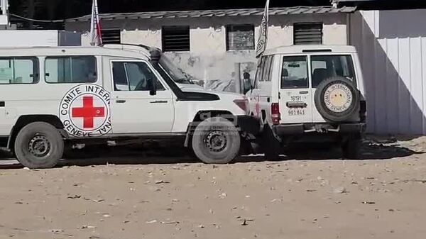 صلیب سرخ جسد 45 تن دیگر را به شفاخانه ناصر در خان‌یونس تحویل داد - اسپوتنیک افغانستان  