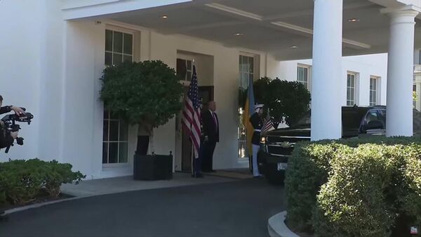 ورود زلنسکی به کاخ سفید - اسپوتنیک افغانستان  