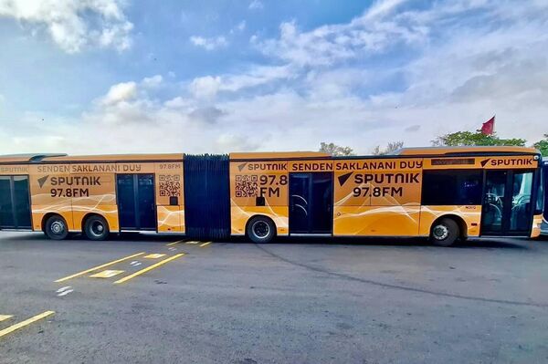 اسپوتنیک ترکیه بس‌های شهری با لوگوی اسپوتنیک را راه‌اندازی کرد - اسپوتنیک افغانستان  