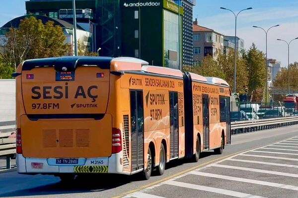 اسپوتنیک ترکیه بس‌های شهری با لوگوی اسپوتنیک را راه‌اندازی کرد - اسپوتنیک افغانستان  