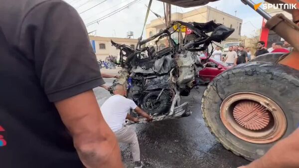 یک کشته و هفت زخمی در حمله هوایی اسرائیل بین شهرهای دویر و شرقیه در جنوب لبنان - اسپوتنیک افغانستان  