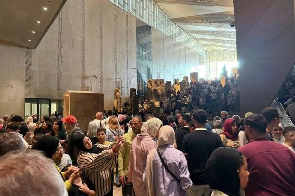 ظرفیت موزه بزرگ مصر تکمیل شد و فروش بلیط متوقف شد - اسپوتنیک افغانستان  