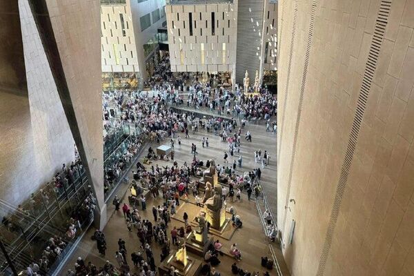 ظرفیت موزه بزرگ مصر تکمیل شد و فروش بلیط متوقف شد - اسپوتنیک افغانستان  