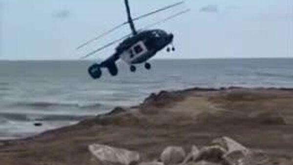 نوار دیداری از فروافتادن چرخبال در داغستان در شبکه‌های اجتماعی منتشر شد - اسپوتنیک افغانستان  