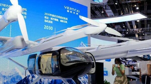 رونمایی از تاکسی هوایی در چین - اسپوتنیک افغانستان  